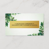 Takken en Bladeren | Natuurlijk Visitekaartje (Achterkant)