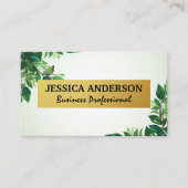 Takken en Bladeren | Natuurlijk Visitekaartje (Voorkant)