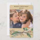 Takken en de Vrede en de Vreugde van Bessen Feestdagenkaart (Voorkant)