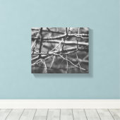 takken met stekels canvas afdruk (Insitu (Houten vloer))