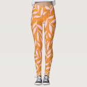  takken - oranje en roze leggings (Voorkant)