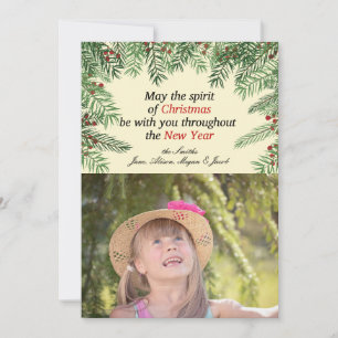 Takken van Hulst Kerst Foto Groet Feestdagenkaart