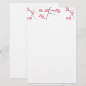 Takken van Kersenbloesem Briefpapier (Voorkant / Achterkant)