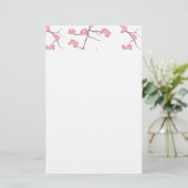 Takken van Kersenbloesem Briefpapier (Staand voorkant)