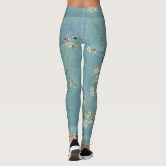 Takken_W_Amandelbloesems_Vincent_van_Gogh_1890 Leggings (Achterkant)