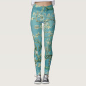 Takken_W_Amandelbloesems_Vincent_van_Gogh_1890 Leggings (Voorkant)