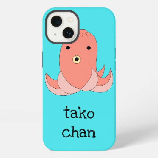 Tako-chan iPhone Hoesje (Achterkant)