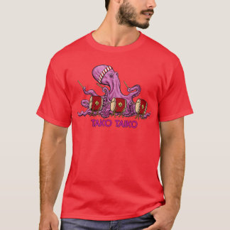 Tako Taiko Musical MultiLimbed Mollusk T-shirt