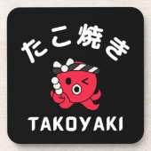 Takoyaki Bier Onderzetter (Voorkant)