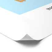 Takoyaki, Octopusbal, Japans Eten Reizen Poster (Hoek)