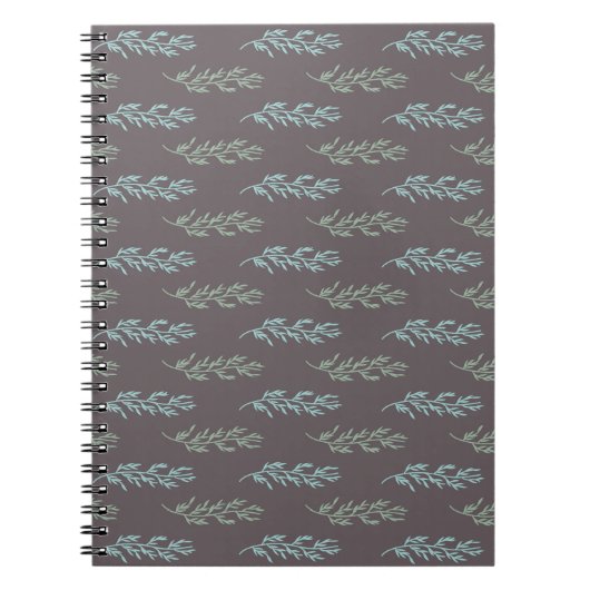 takpatroon notitieboek (Voorkant)