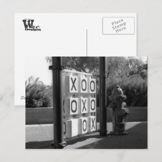 taktang briefkaart (Voorkant / Achterkant)