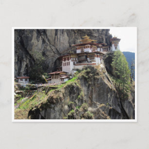 taktsang bhutan briefkaart