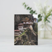 taktsang klooster briefkaart (Staand voorkant)