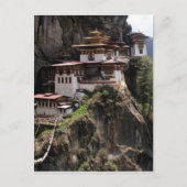 taktsang klooster briefkaart (Voorkant)