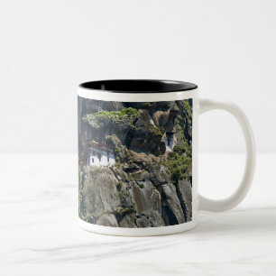 Taktsang-klooster op de klif, Paro, Bhutan Tweekleurige Koffiemok