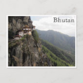 taktsang paro bhutan briefkaart (Voorkant)