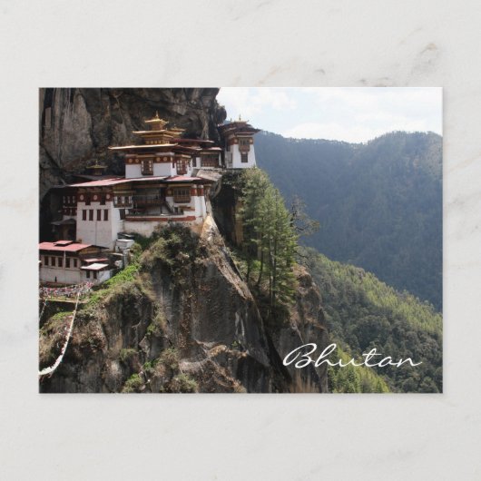 taktsang vista briefkaart (Voorkant)