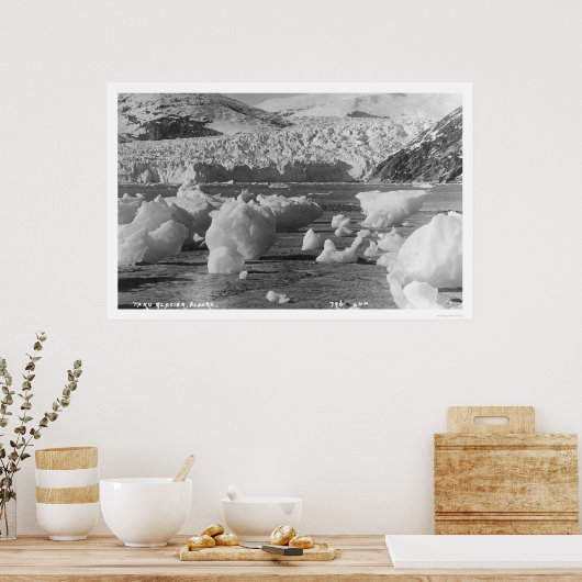 Taku Glacier Alaska 1914 Poster (Keuken)