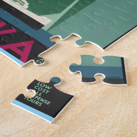 "Taku Glacier," Legpuzzel (Zijkant)