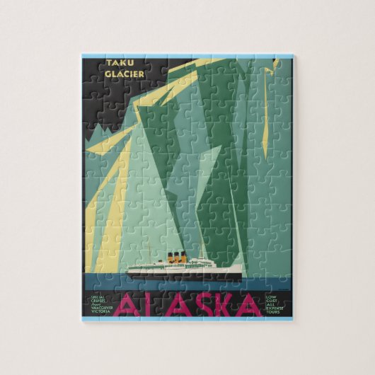"Taku Glacier," Legpuzzel (Verticaal)