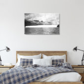 Taku Glacier, nabij Juneau, Alaska-foto Canvas Afdruk (Insitu (Slaapkamer))
