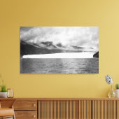 Taku Glacier, nabij Juneau, Alaska-foto Canvas Afdruk (Insitu (Woonkamer))