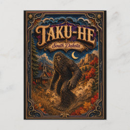 Taku-He South Dakota Popcut Legenden Briefkaart