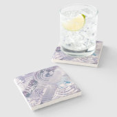 TAKUROMAN「波紋」"Ripples" Stenen Onderzetter (Zijkant)