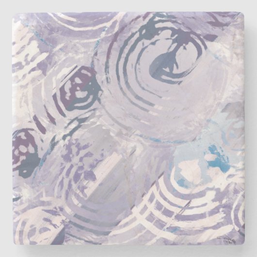 TAKUROMAN「波紋」"Ripples" Stenen Onderzetter (Voorkant)