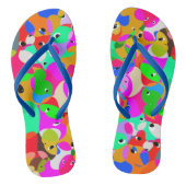 TAKUROMAN"Vrienden 2" Teenslippers (Voetbed)