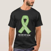 Tal Health Awareness Lint Word Cloud T-shirt (Voorkant)