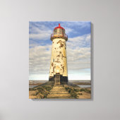 Talacre Het punt van Ayr Vuurtoren Canvas (Voorkant)