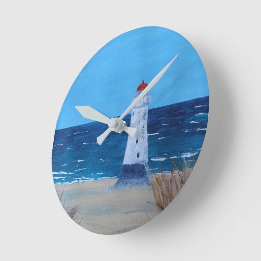 Talacre Lighthouse Ronde Klok (Hoek)