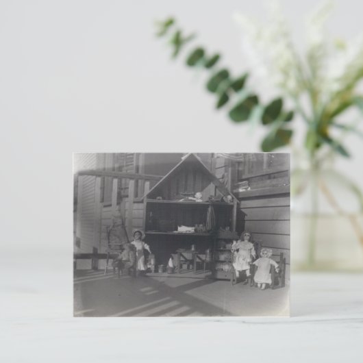 Talala Dollhouse met Dolls Briefkaart (Staand voorkant)