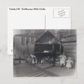 Talala Dollhouse met Dolls Briefkaart (Voorkant / Achterkant)