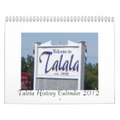 Talala Historie Agenda 2012 Kalender (Hoes)