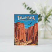Talampaya-kloof Briefkaart (Staand voorkant)