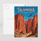 Talampaya-kloof Briefkaart (Voorkant / Achterkant)
