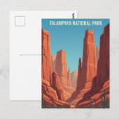 Talampaya National Park Argentina Travel Briefkaart (Voorkant / Achterkant)