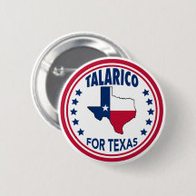 Talarico voor Texas Rood Wit Blauwe Verkiezing