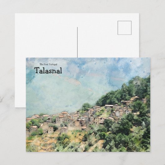Talasnal Portugal Briefkaart (Voorkant / Achterkant)