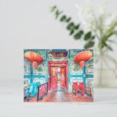 Talat Noi Briefkaart (Staand voorkant)