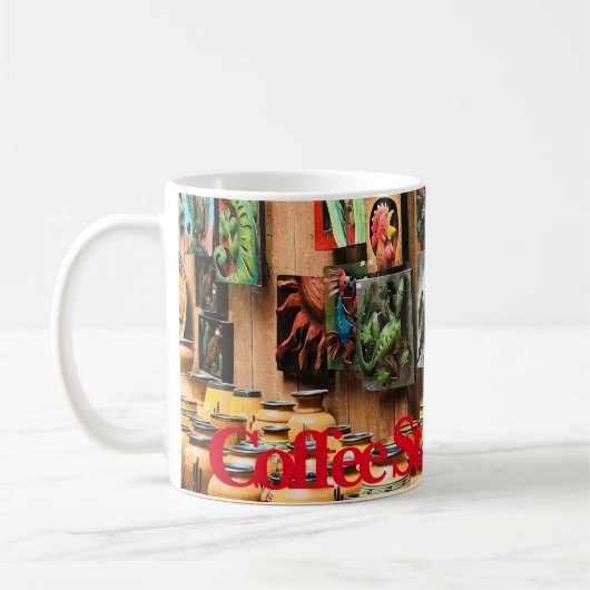 Talavera aardewerk thema, Mok (Links)