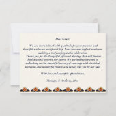  Talavera Azulejo blauw tegels bruiloft Bedankkaart (Achterkant)