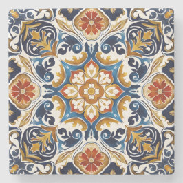  Talavera Azulejo blauw tegels bruiloft gunsten Stenen Onderzetter