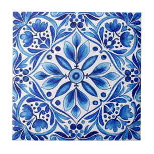 Talavera Azulejo blauw tegels bruiloft gunsten Tegeltje