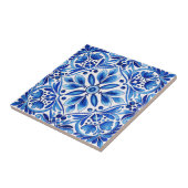  Talavera Azulejo blauw tegels bruiloft gunsten Tegeltje (Zijkant)