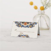  Talavera Azulejo blauw tegels bruiloft Plaatskaartje (Voorkant)