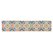 Talavera azulejo maiolica  Mexicaanse bruiloft Korte Tafelloper (Horizontaal)